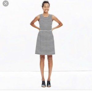 MADEWELL Black & White stripe afternoon